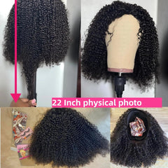 Jilnor Curly Half Wig glueless wear-ins for quick styling.