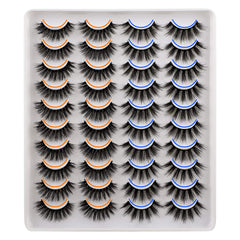Jimire daily-style lashes closeup for comfortable all-day wear and natural look.