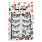 JIMIRE Glam 614 pack strips enhance dramatic eye definition.