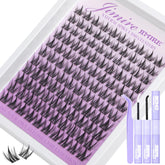 JIMIRE manga lash clusters kit for at-home anime lash artistry