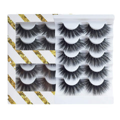 Pestañas 3D voluminosa Fluffy de JIMIRE para un look intenso