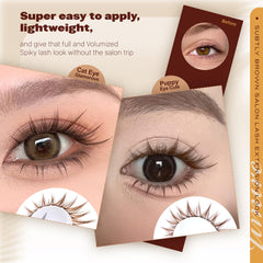 JIMIRE wide-band lash-architect creates red-carpet style volume with few clusters.