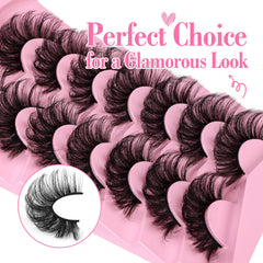 JIMIRE wispy mink-inspired lashes for natural salon-grade finish