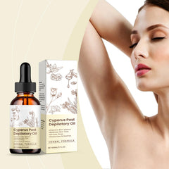 JISKG Cyperus Rotundus Oil application scene demonstrates easy to apply formula.
