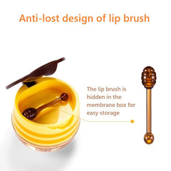 JISKG lip balm honey pot packaging emphasizes gift-worthy design and travel-friendly size