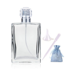 Botella de vidrio JJKMALL 100 ml para aceites esenciales y perfumes.