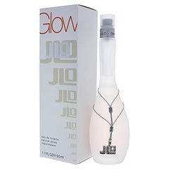 Glow by Jennifer Lopez mid-notes image features jasmine, orris, rose for soft elegance