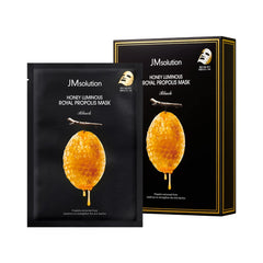 JMsolution Honey Royal Propolis Ampoule packaging signals premium hydration for all skin types.