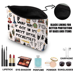 JNIAP Fantasy Movie Makeup Bag compact size fits purses and suitcases