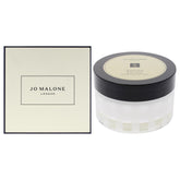 Jo Malone Wood Sage and Sea Salt Body Creme jar shows rich texture for nourishing skin after shower.