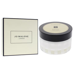 Jo Malone Wood Sage and Sea Salt cream texture closeup emphasizes silky spread and lasting moisture.