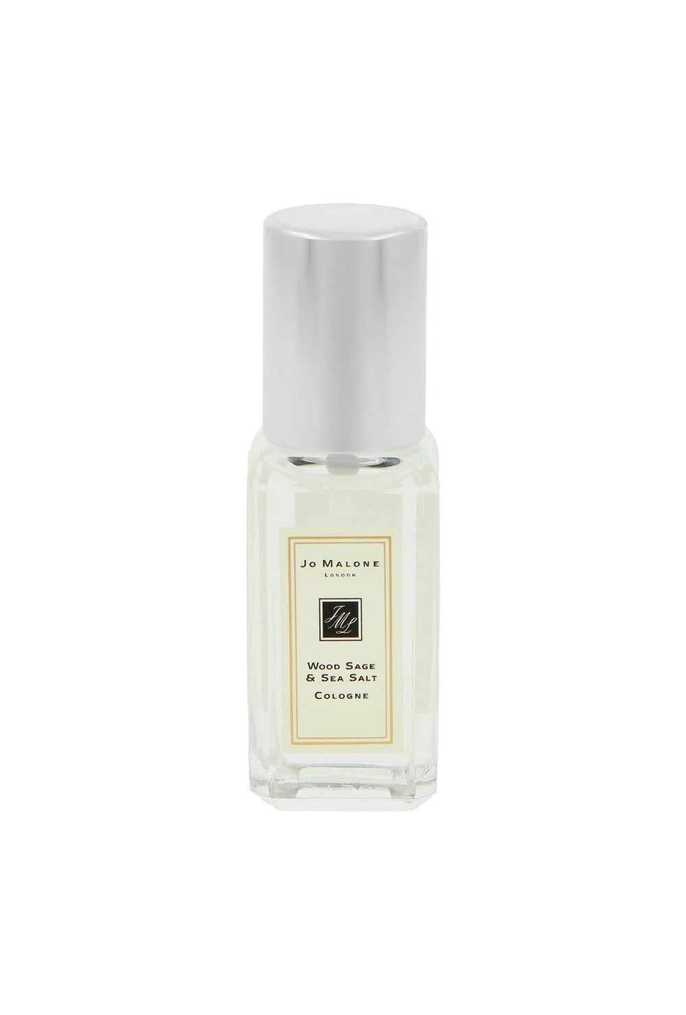 Jo Malone Wood Sage & Sea Salt deluxe sample bottle for on-the-go coastal fragrance.