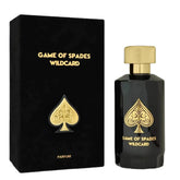 Jo Milano Game of Spades Wildcard bottle front—premium design for everyday wear.