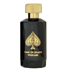 Jo Milano Game of Spades Wildcard fragrance notes—layered scent for versatile wear.
