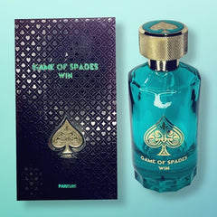 Jo Milano Game of Spades Win spray pump—portable scent for daily refinement and adventurous moments.