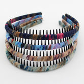 JOBAND resin-teeth-headband-pack shows vibrant colors with secure all-day grip.