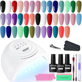 JODSONE 20-color gel palette for versatile at-home manicures.