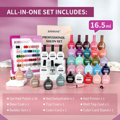 JODSONE matte top coat for chic textured nail finishes
