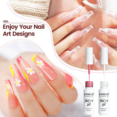 JODSONE premium nail-art line gel uses mild-scent ingredients for comfortable use.