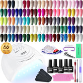 JODSONE starter kit cover shows everything you need for at-home gel manicures.