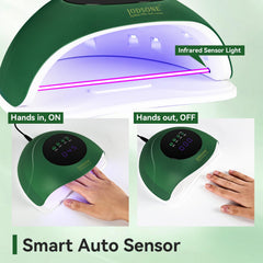 Close-up of JODSONE UV beads showing even light distribution for consistent results.