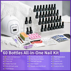 JODSONE glossy matte top coat and base coat set enhances finishes.