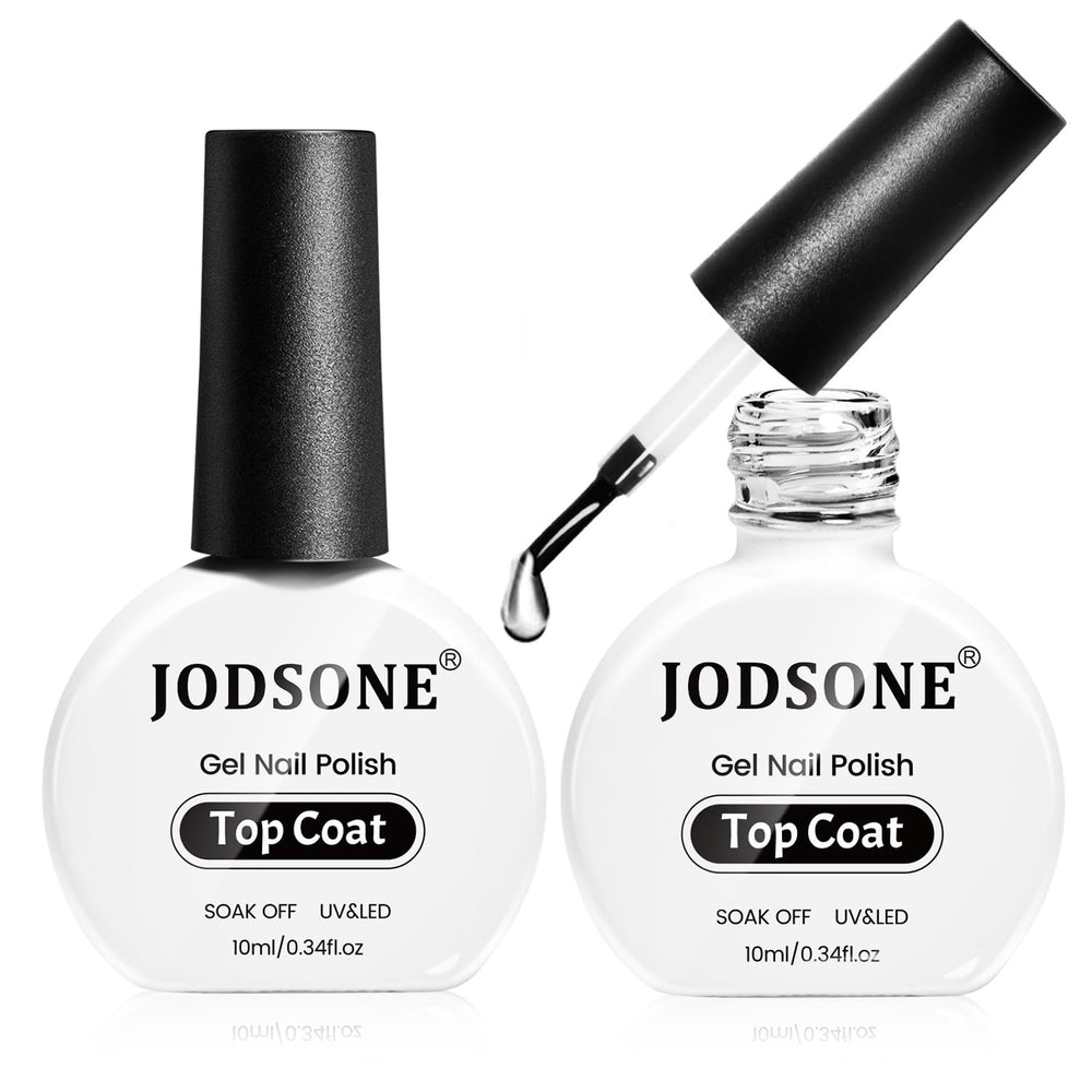 JODSONE gel capa superior 10 ml sin limpieza, resultado duradero para uñas.