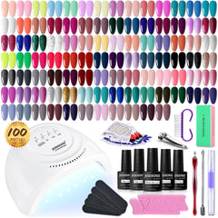 JODSONE gel nail polish kit collection showcases diverse shades for at-home manicures