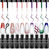 JODSONE Nail Art Gel Liner Set packaging showcases a ready-to-use kit for precise detailing.