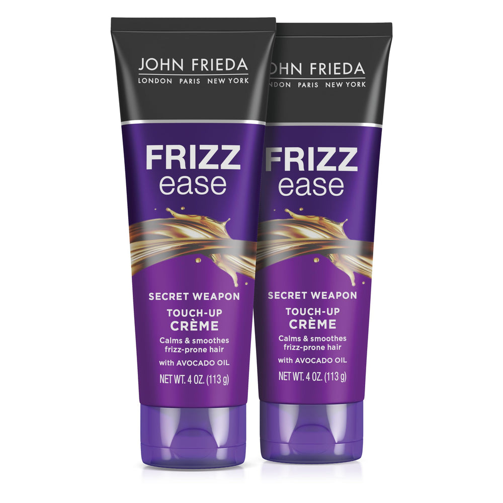 John Frieda Frizz Ease Touch-Up Creme jar for quick frizz control and shine
