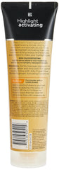 John Frieda Sheer Blonde Highlight Activating Shampoo being poured supports brightening action for cooler tones