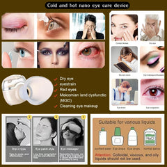 Johncase nanometer spray delivers 3-micron particles for gentle eye moisturization