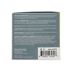 Johnny B. Molding Paste thickening look shows fuller, denser appearance.