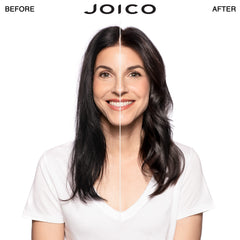 Joico YouthLock conditioner bottle closeup showing smoothing formula
