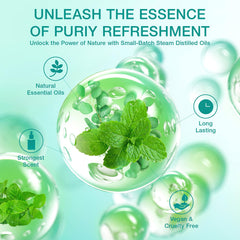 JoJowell eucalyptus-mint steamer closeup highlighting refreshing essential oil blend