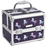 Joligrace makeup case unicorn design for girls enables playful storage and easy access