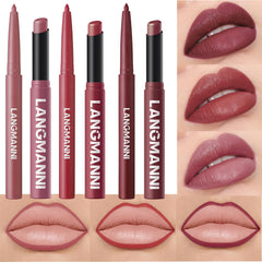 Jolilab 6pcs lip set packaging displays a complete travel-ready lip kit for daily to party looks.