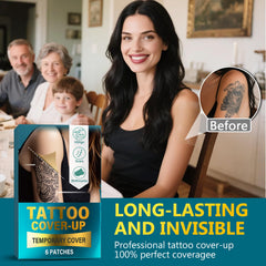 Josera Tattoo Cover Up Patch ultra-thin tape close-up highlights skin-friendly material.