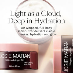 Josie Maran Peppermint Twist sugar balm scrub buffs dull skin with argan and coconut oils