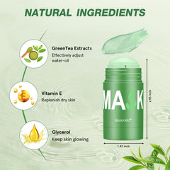 Josmon Green Tea Deep Cleanse Mask-pore-cleansing helps clear pores for refreshed skin
