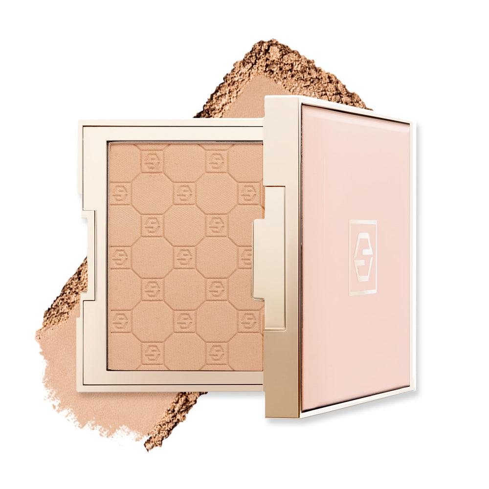 Jouer Soft Focus compact closed with silky matte finish for oil control.