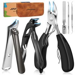 Jovareneo large toenail clipper with long handle for thick nails and precise trimming.