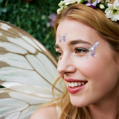 JoyfulGlam Glitter Fairy tattoos gem design for dazzling accents at events
