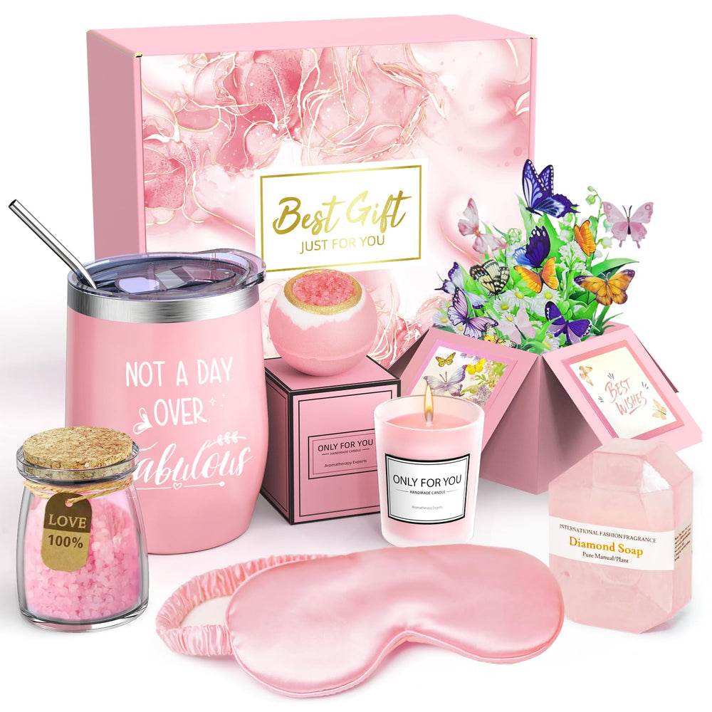 Joyvella rose spa basket tumbler: durable stainless steel for on the go hydration
