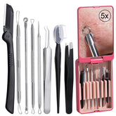 JPNK blackhead remover tool closeup highlights precise pimple extraction for clearer skin.