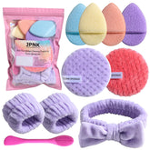 JPNK pink cleansing set for gentle daily cleansing and skin refreshment.