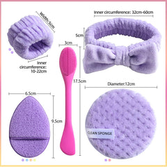 JPNK pink makeup remover pads for gentle makeup removal and microfiber softness.
