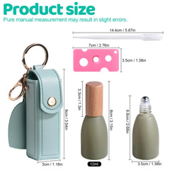 JPNK roll-on bottles include plastic and wooden caps for secure sealing