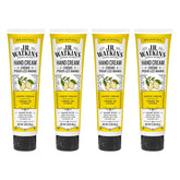 J.R. Watkins Hand Cream Lemon bottle shows hydrating formula for dry hands