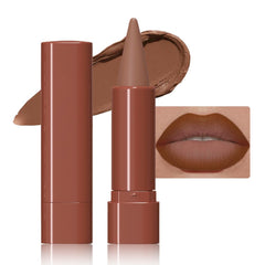 JUAAZIN warm brown gradient matte lip liner pencil for precise contour and true-matte finish.